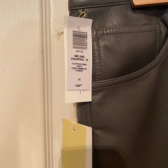 Aritzia Melina Cropped Pant BNWT Classy grey/taupe no longer in stores! - Picture 3 of 3
